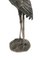 French Art Deco Heron Table Lamp in Silver-Plated Bronze from Maison Baguès, 1940s 8