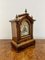 Horloge de Cheminée Victorienne Antique en Noyer, 1880s 7