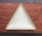 Mid-Century Minimalist Triangular Fiberglass Ceiling Lamp, 1960s 15