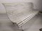 Banc de Jardin Blanc en Bois, 1930s 2