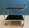 Mid-Century Bar Cart in Glass and Brass, Germany, 1950s 7