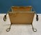 Mid-Century Bar Cart in Glass and Brass, Germany, 1950s 5