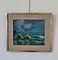 Adolfo Carducci, Ciel et Mer, Oil on Cardboard, Framed 2