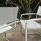 Cantilever Chairs in Gray Leather, Italy, 1980, Set of 2, Image 4