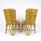 Bamboo Chairs in the style of Paul Frankl, 1950s, Set of 2 2