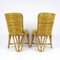 Bambus Stühle im Stil von Paul Frankl, 1950er, 2er Set 2