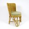 Chaises en Bambou dans le style de Paul Frankl, 1950s, Set de 2 3