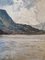 Jean Heitmann, Paysage de lac et montagnes, 1939, Oil on Wood 4