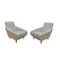 Wool Armchairs in the style of Gio Ponti, Set of 2 1