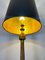 Französische Stehlampe im Louis XVI Stil aus Kanneliertem & Vergoldetem Holz, 1990er 6