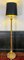 Französische Stehlampe im Louis XVI Stil aus Kanneliertem & Vergoldetem Holz, 1990er 2