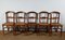 2nd Half of the 19th Century Louis Philippe Chairs in Oak, Set of 5 3