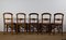 Louis Philippe Stühle aus Eiche, 2. Hälfte 19. Jh., 5 . Set 25