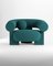 Cassete Armchair in Boucle Ocean Blue by Alter Ego for Collector 1