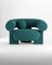 Cassete Armchair in Boucle Ocean Blue by Alter Ego for Collector, Image 1