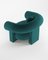 Cassete Armchair in Boucle Ocean Blue by Alter Ego for Collector 4
