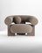 Cassete Armchair in Boucle Brown by Alter Ego for Collector 1