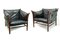 Ilona Armchairs in Leather by Arne Norell, Set of 2 1
