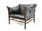 Ilona Armchairs in Leather by Arne Norell, Set of 2, Image 3