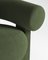 Kassetten Sessel in Boucle Grün von Alter Ego für Collector 2