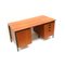 Large Vintage Desk with Drawers and Door on Metal Base, 1960s 7