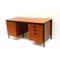 Large Vintage Desk with Drawers and Door on Metal Base, 1960s, Image 6