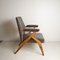 Sessel mit Holzgestell & Samtbezug von Antonio Gorgone, 1950er, 3er Set 11