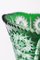 Emerald Green Vase attributed to Val Saint Lambert, Image 6