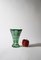 Emerald Green Vase attributed to Val Saint Lambert 3