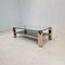 Gold-Plated Coffee Table from Belgo Chrom / Dewulf Selection, 1970s, Image 9