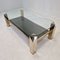 Gold-Plated Coffee Table from Belgo Chrom / Dewulf Selection, 1970s 5