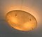 Mid-Century Minimalist Fiberglass Plafoniere Ceiling Lamp, 1960s 12