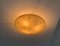 Mid-Century Minimalist Fiberglass Plafoniere Ceiling Lamp, 1960s 10