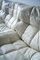 Vintage Kashima Sofa aus weißem Leder von Michel Ducaroy für Ligne Roset, 1980er 6