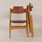 Sedia pieghevole in legno di Egon Eiermann per Wilde + Spieth, anni '60, Immagine 11