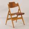 Wooden Folding Chair by Egon Eiermann for Wilde + Spieth, 1960s 2
