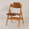 Wooden Folding Chair by Egon Eiermann for Wilde + Spieth, 1960s 4