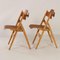Wooden Folding Chair by Egon Eiermann for Wilde + Spieth, 1960s 9