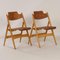 Wooden Folding Chair by Egon Eiermann for Wilde + Spieth, 1960s 8