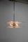 Lámpara de araña Bauhaus de cromo, años 30, Imagen 3