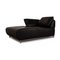 Leather Lounger in Black by Koinor Volare 1