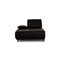Leather Lounger in Black by Koinor Volare 8