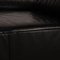 Leather Lounger in Black by Koinor Volare 4