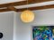 Cocoon Ceiling Lamp from Castiglioni, 1960s 4