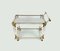 Italian Serving Bar Cart in Acrylic and Brass, 1970s, Image 8