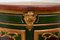 19th Century Napoleon III French Corner Cabinets in Lacquered and Gilded Wood, Set of 2 3