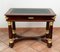 19th Century Empire French Desk in Mahogany Feather in Golden Bronze, Image 5