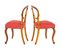 Sillas de comedor victorianas de nogal con respaldo de globo 1860. Juego de 2, Imagen 6