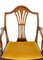 Hepplewhite 6 Dining Chairs and 2 Armchairs in Mahogany, 1890s, Set of 8 10