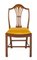 Hepplewhite 6 Dining Chairs and 2 Armchairs in Mahogany, 1890s, Set of 8, Image 4